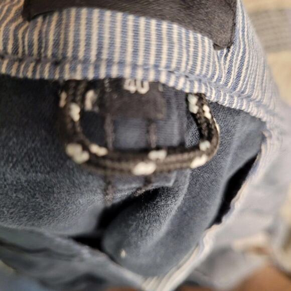 Quicksilver Chino Shorts Regular Fit Size 40 Blue Vacation Casual Surf Pool Fun‎ - Picture 5 of 7